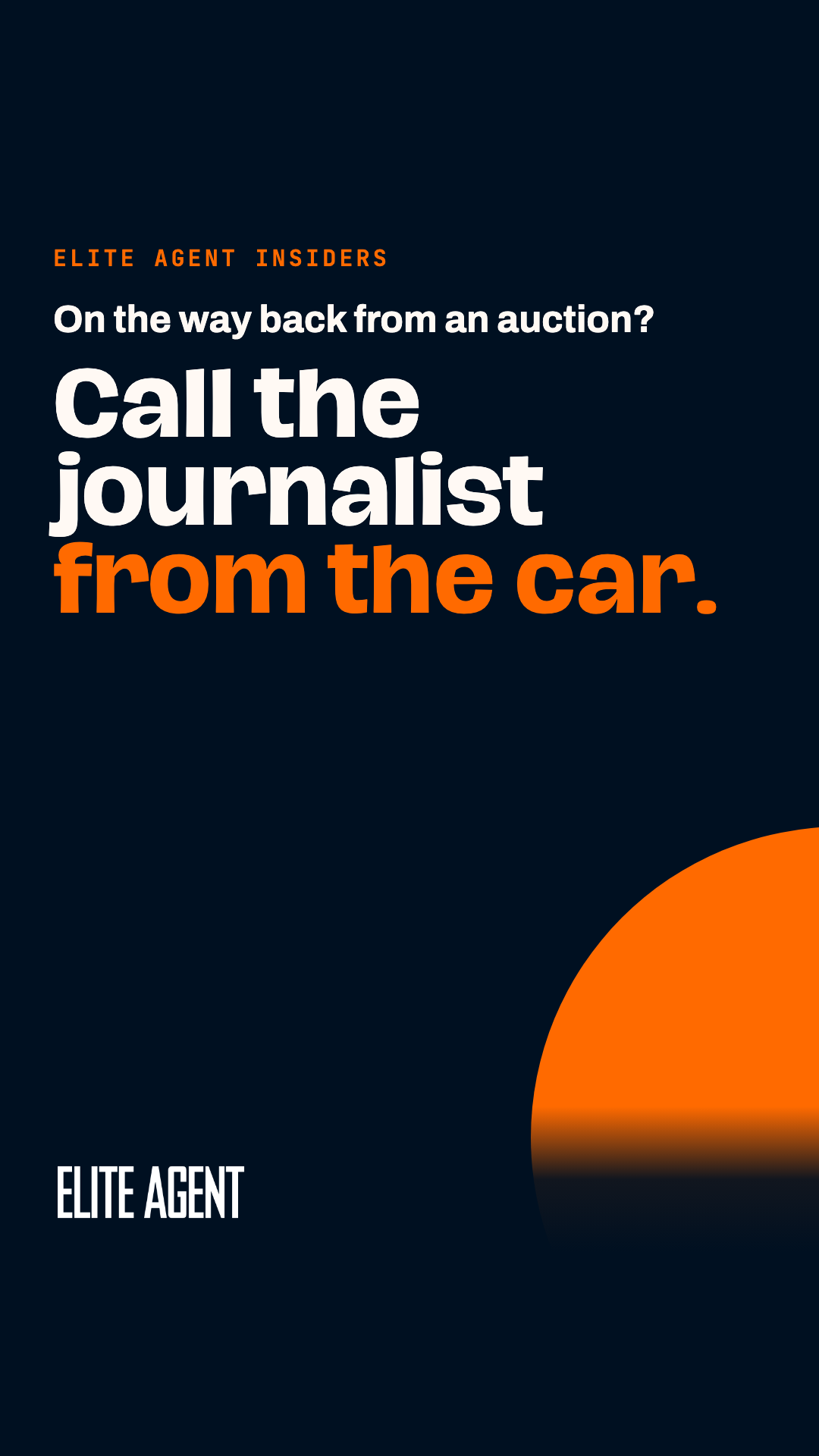 Journalist with infinite capacity | Elite Agent Insiders