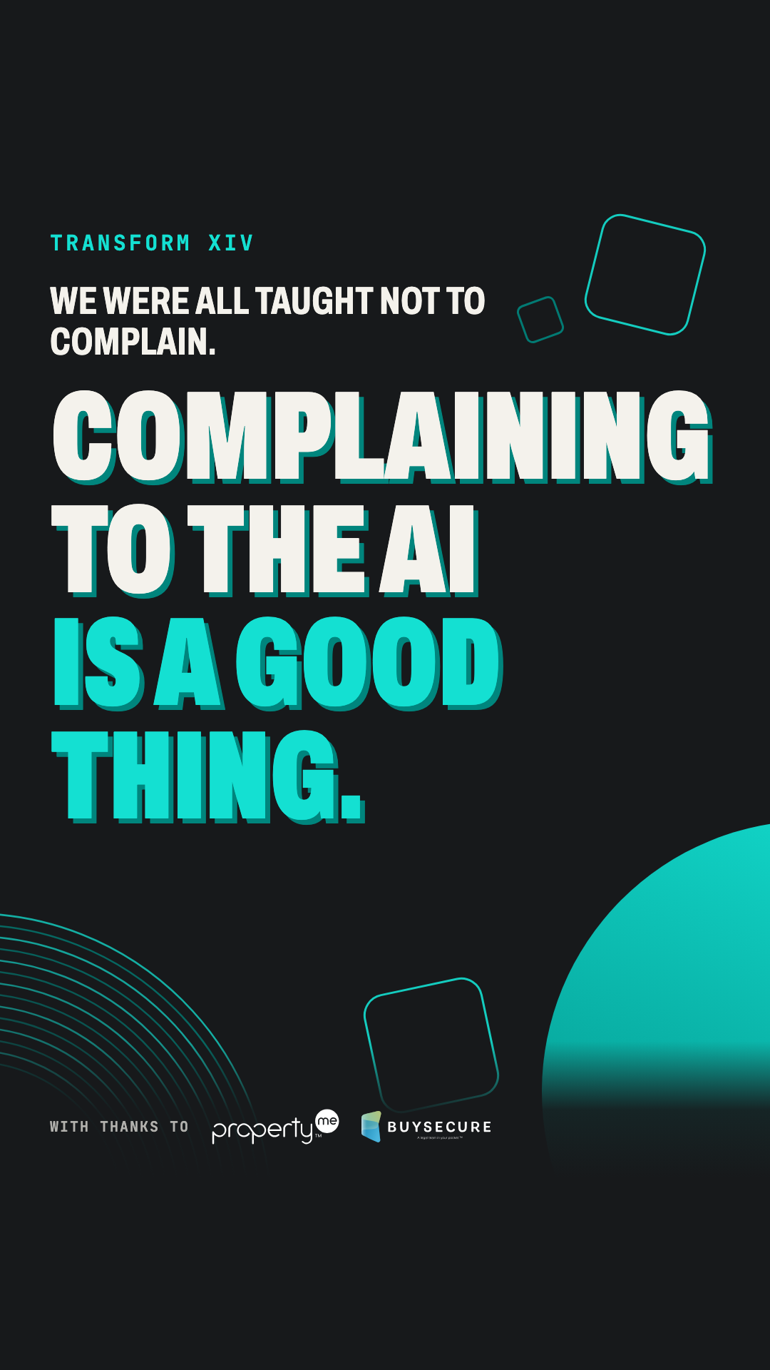 Complain to the AI | Transform XIV